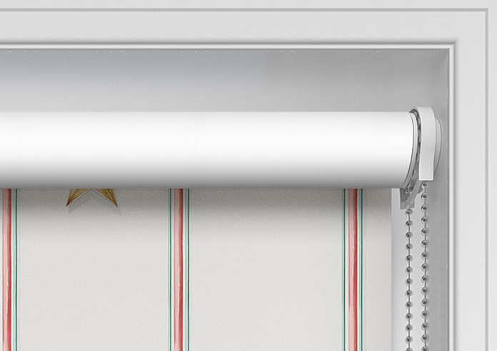 Merrily, Merry Stripy Fairground - Twist&Fit Roller Blind - Image 10